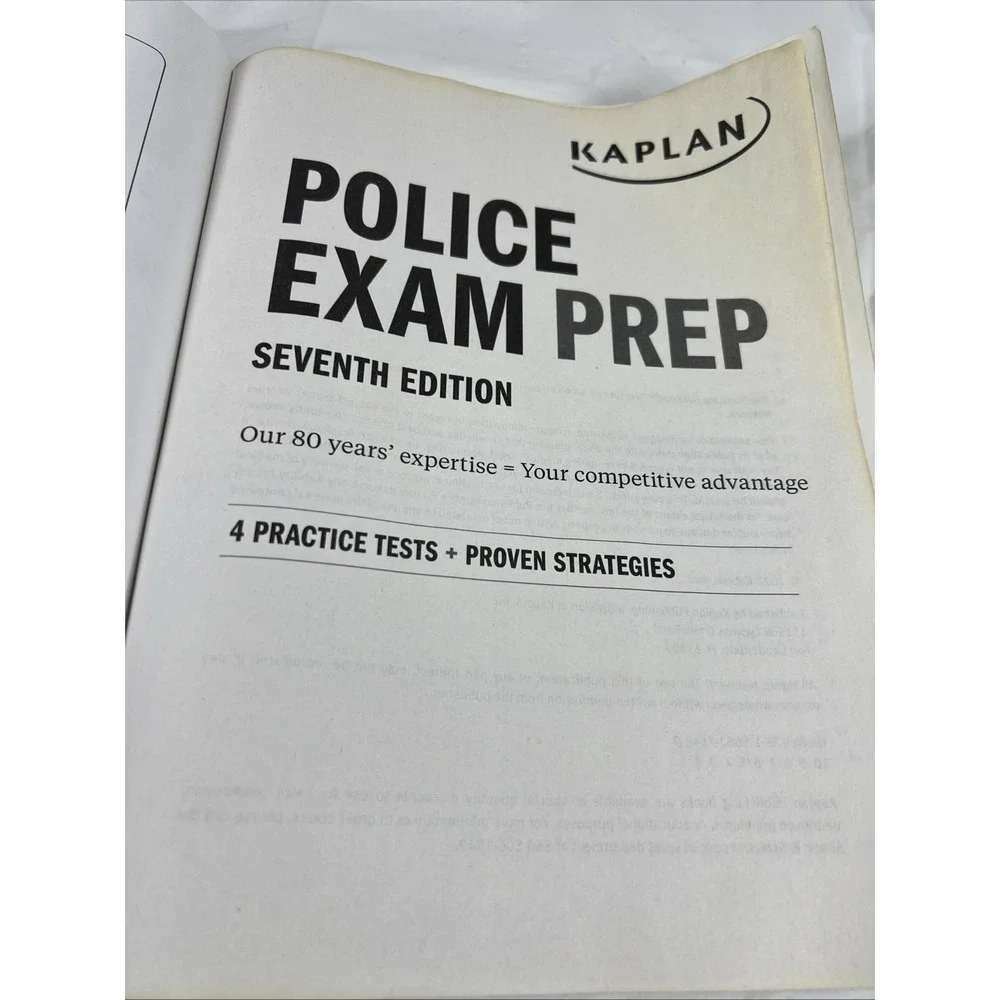 Kaplan Test Prep Ser.: Police Exam Prep 7th Edition : 4 Practice Tests + Proven‎